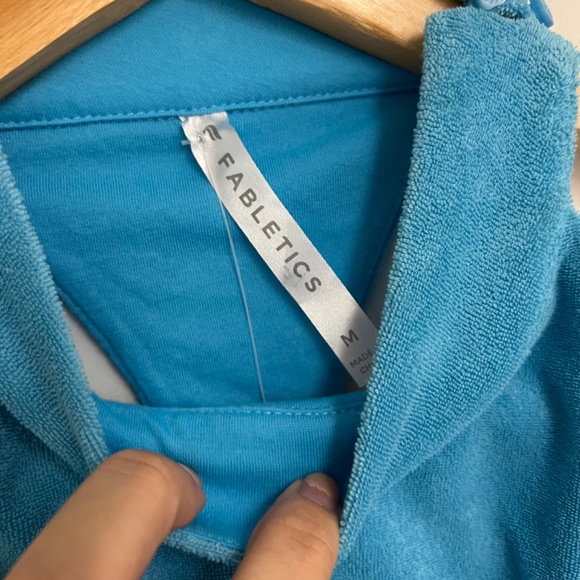 Fabletics Terry Built-In Bra Tank - Picture 3 of 5